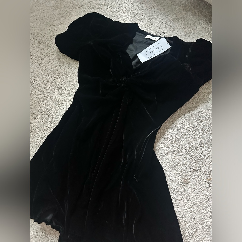 RHODE Leanna dress in black